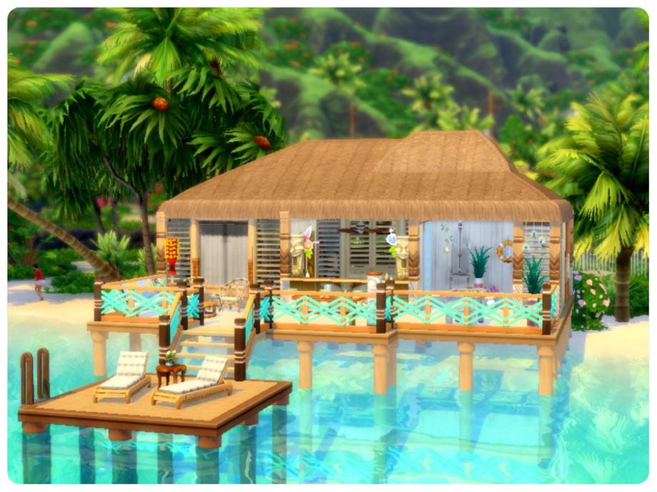 Симс 4 дом на пляже. SIMS 4 Beach House. Симс 4 пляжный дом. Пляжные домики симс 4. Тропический дом симс 4.