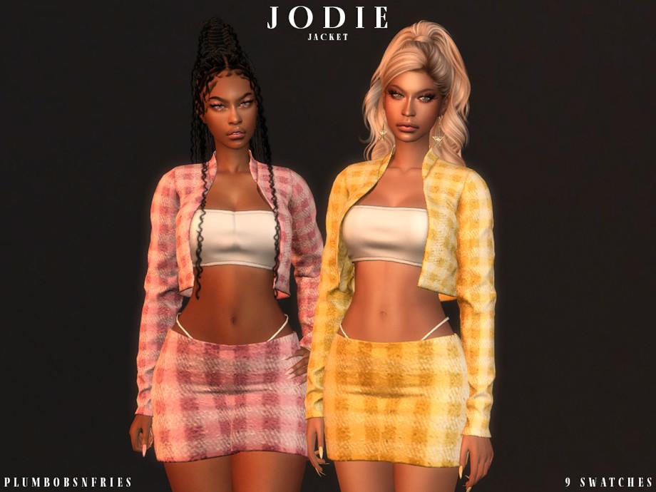 ДЖОДИ | джакет - загрузить для Симс 4
