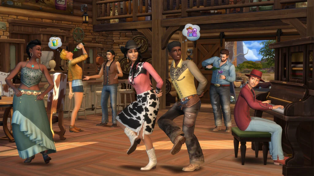 Официальный трейлер дополнения The Sims 4 “Конное ранчо”