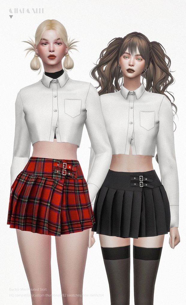 Pleated skirt shop sims 4